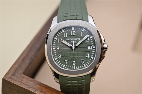 patek philippe aquanaut green